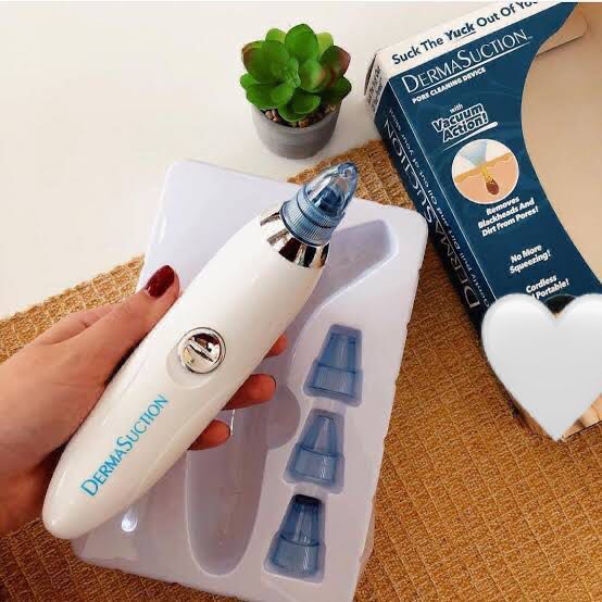 4 in 1 Derma Vacuum Suction Blackhead/Acne/Pore Cleaner 🌞💁♀️