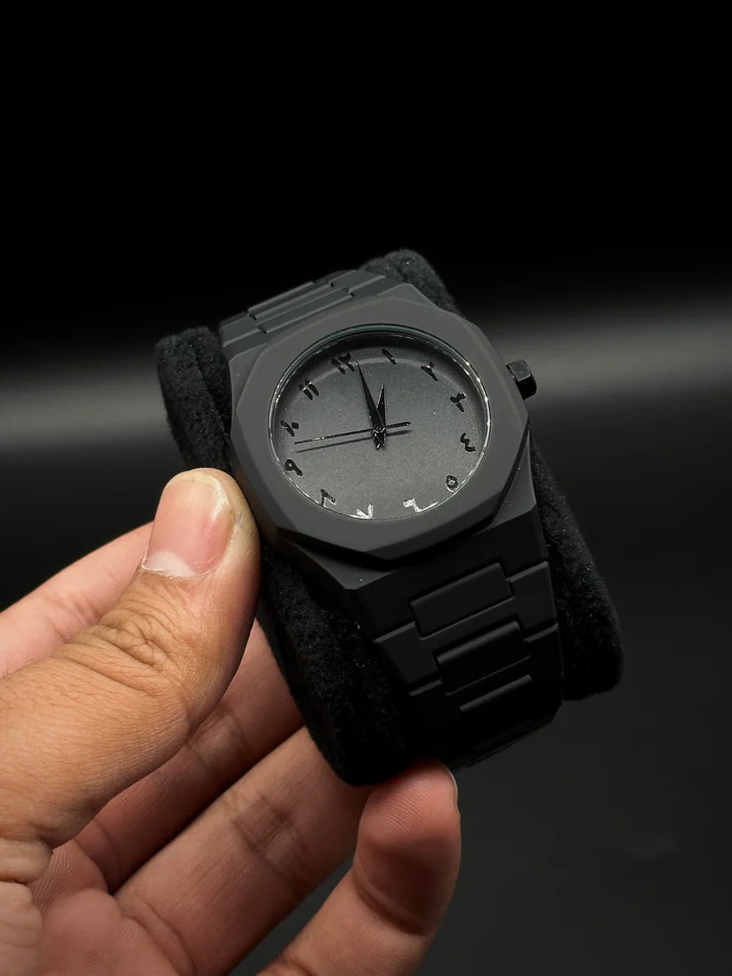 Arablic full black watch