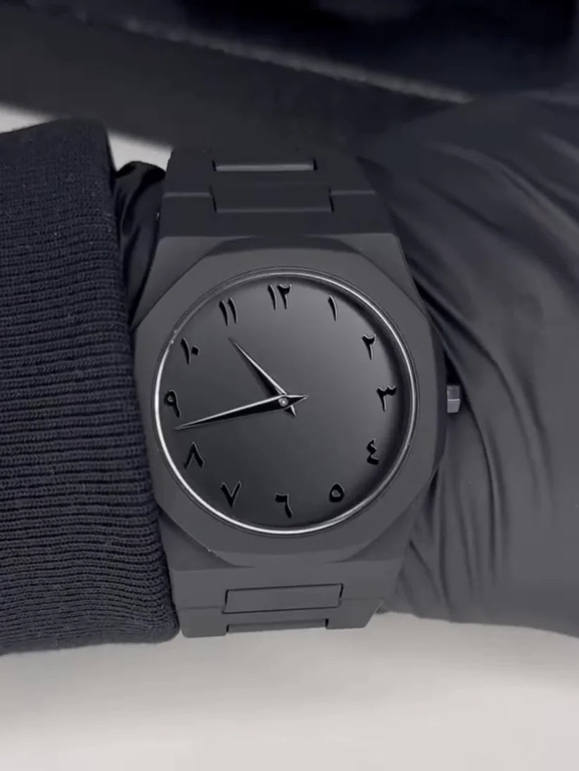 Arablic full black watch