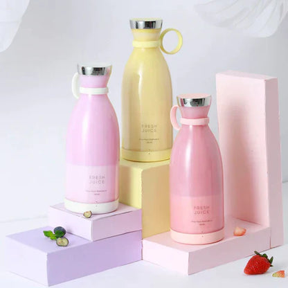 Portable Blender Electric Fruit Juicer Mixer