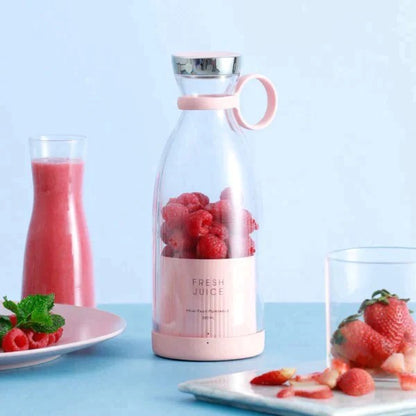 Portable Blender Electric Fruit Juicer Mixer