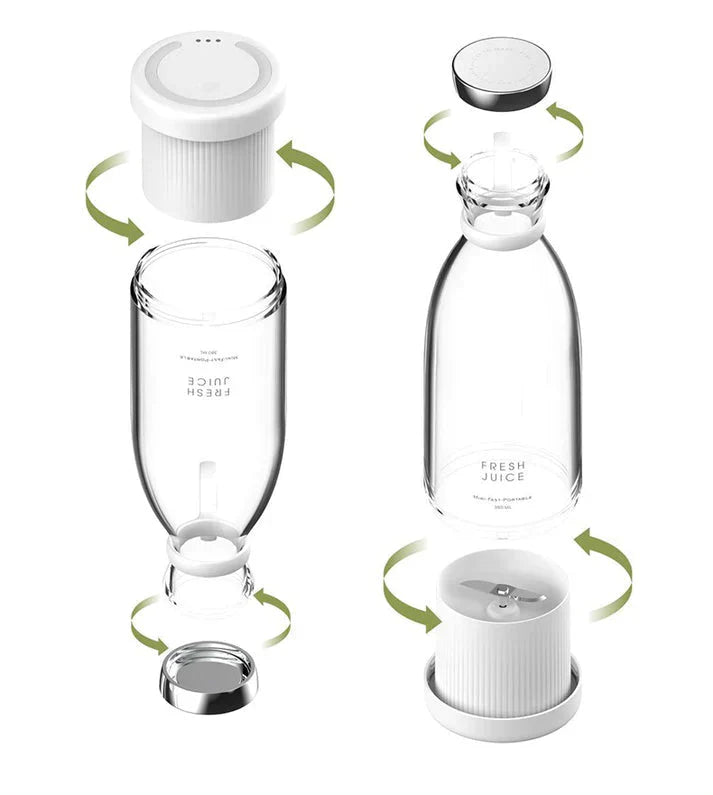 Portable Blender Electric Fruit Juicer Mixer