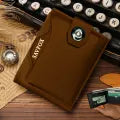 Orignal PU Leather Outlet Pocket Card Holder Wallet: Sleek Organization for Men