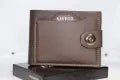 Orignal PU Leather Outlet Pocket Card Holder Wallet: Sleek Organization for Men