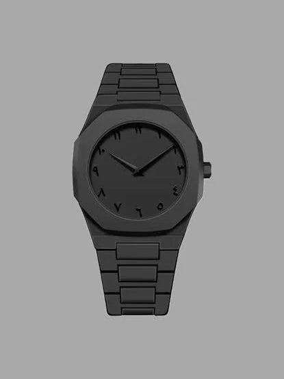Arablic full black watch