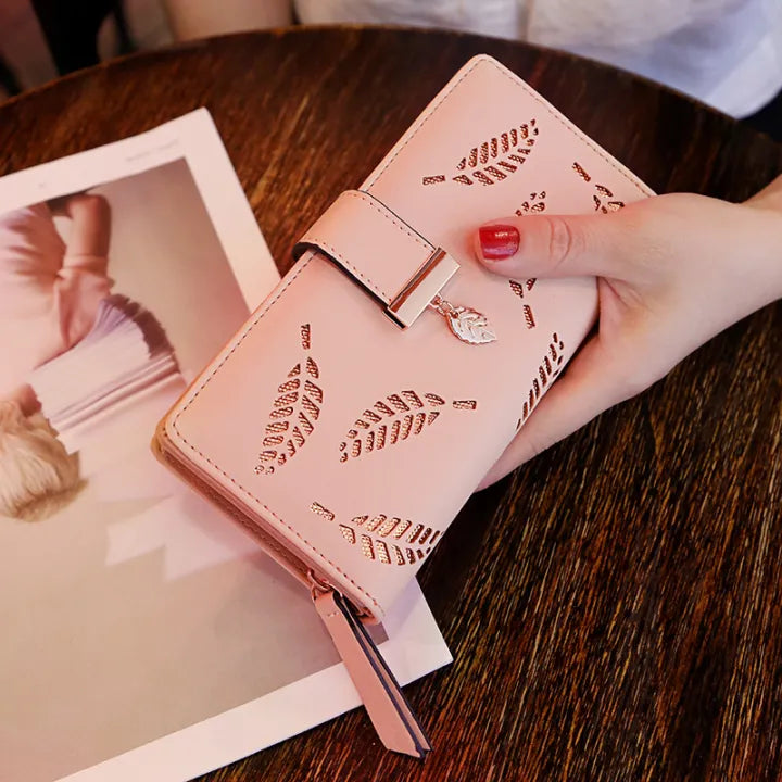 Cute Cardholder Leather long wallet for women girls – Stylish purse for women