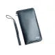 Stylish PU Leather Long Wallets for Women Card Holder Single Zipper Clutch Purses Heart Embroidery Money Bag Wallet For Girls ,