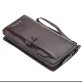 Latest Zip Wallet for Women, New Unisex Long Wallet For Business people, Luxury Design wallet, Original Cow leather Wallet, Long Zipper Handbag