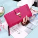 Fashion Leaf pendant Womens long Wallets Female pu zipper coin Purse Hasp money clutch